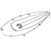 CH Silver Vintage Boho Style Moon Choker Necklace Women Girl Lady Long Chain Pendant Necklace