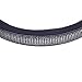 FEENM Steering Wheel Cover Bling Bling Rhinestones Crystals Car Handcraft Steering Wheel Covers Leather for Girls Black