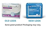 Medline Protection Plus Disposable Protective Underwear, Medium (Pack of 20)