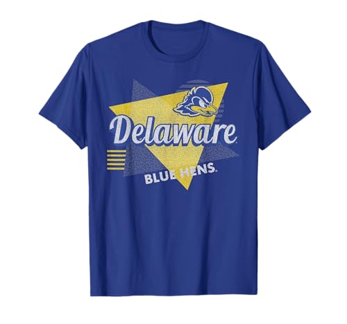 Delaware Fightin' Blue Hens Retro Triangles Royal T-Shirt