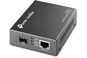 TP-Link Omada 10G Multi-Gigabit SFP Media Converter, 1G/2.5G/5G/10Gbps RJ45 Port, Hot-Swappable SFP+ Slot, IEEE 802.3an/ae/aq
