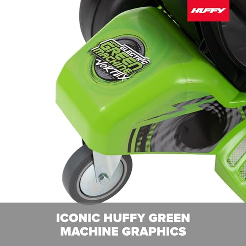 Huffy Green Machine Vortex 12V Battery Powered Ride On, Ideal for