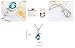 White Gold Plated Swarovski Crystal Elements Eternal Love Teardrop Pendant Necklace Fashion Jewelry for Women