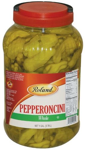 UPC 041224456945, Roland Pepperoncini, 128-Ounce (Pack of 2)