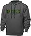 Ouray Sportswear NCAA Benchmark Colorblock Pullover Hood Oregon Ducks, Graphite/Hunter , Medium
