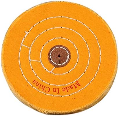 JUNERAIN Metal Wood Polishing Buffing Grinding Cloth Wheel Abrasive Tool (200mm)