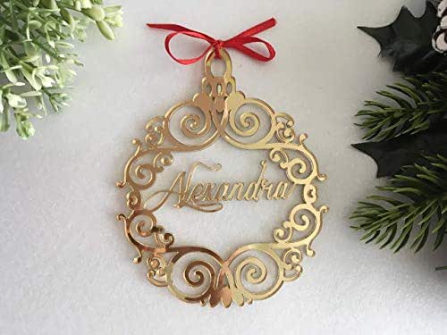 Christmas Hanging Tree Ornaments Handmade