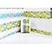 Gold Washi Tape Set of 2 Rolls – Unique design Gold Colorful Sea Wave Decorative DIY Japanese Masking Adhesive Sticky Paper Washi Tape Set (width: 15mm)
