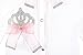 Lilax Baby Girl Jewels Crown Layette 3 Piece Gift Set 3-6 Months Pink