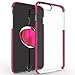 iPhone 7 Plus Case, Shockproof Hybrid Clear Back TPU Bumper Case Cover for Apple iPhone 7 Plus (PINK)
