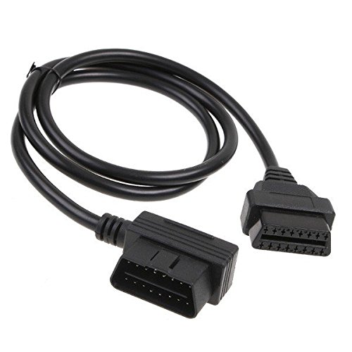 Docooler OBD-ii Obd2 16pin Male to Female Extension Cable Diagnostic Extender 30CM (100CM)