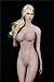Phicen 1/6 Scale Female Head Sculpt Blond Hair for 12