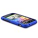 Blue Rubberized Snap-On Hard Skin Case Cover for HTC Droid Incredible 2 6350 by Electromaster