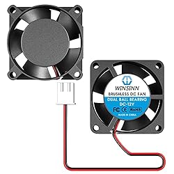 WINSINN 25mm Fan 12V, 3D Printer Micro 12 Volt Fans