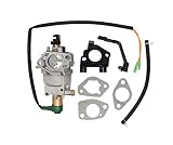 Manual Choke Carburetor Gasket Carb For Champion Power Equipment 6000 7000 Watt 389cc Gas Generator 40023 Harbor Freight Predator 13HP 420CC 69671 68530 68525 8750W 8750
