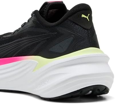 Maxima Pro - Ténis de corrida de estrada unissex, preto e prata, tamanho 9.5 do Reino Unido, Puma Black Puma Silver, 44 EU