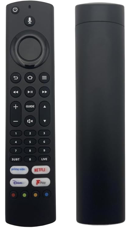 Replacement Fire RM-C3255 Remote Control compatible for JVC 2022 Smart TV Edition LT-40CF890 LT-43CF890 LT-49CF890 LT-50CF890 LT-55CF890 Models (No voice function）