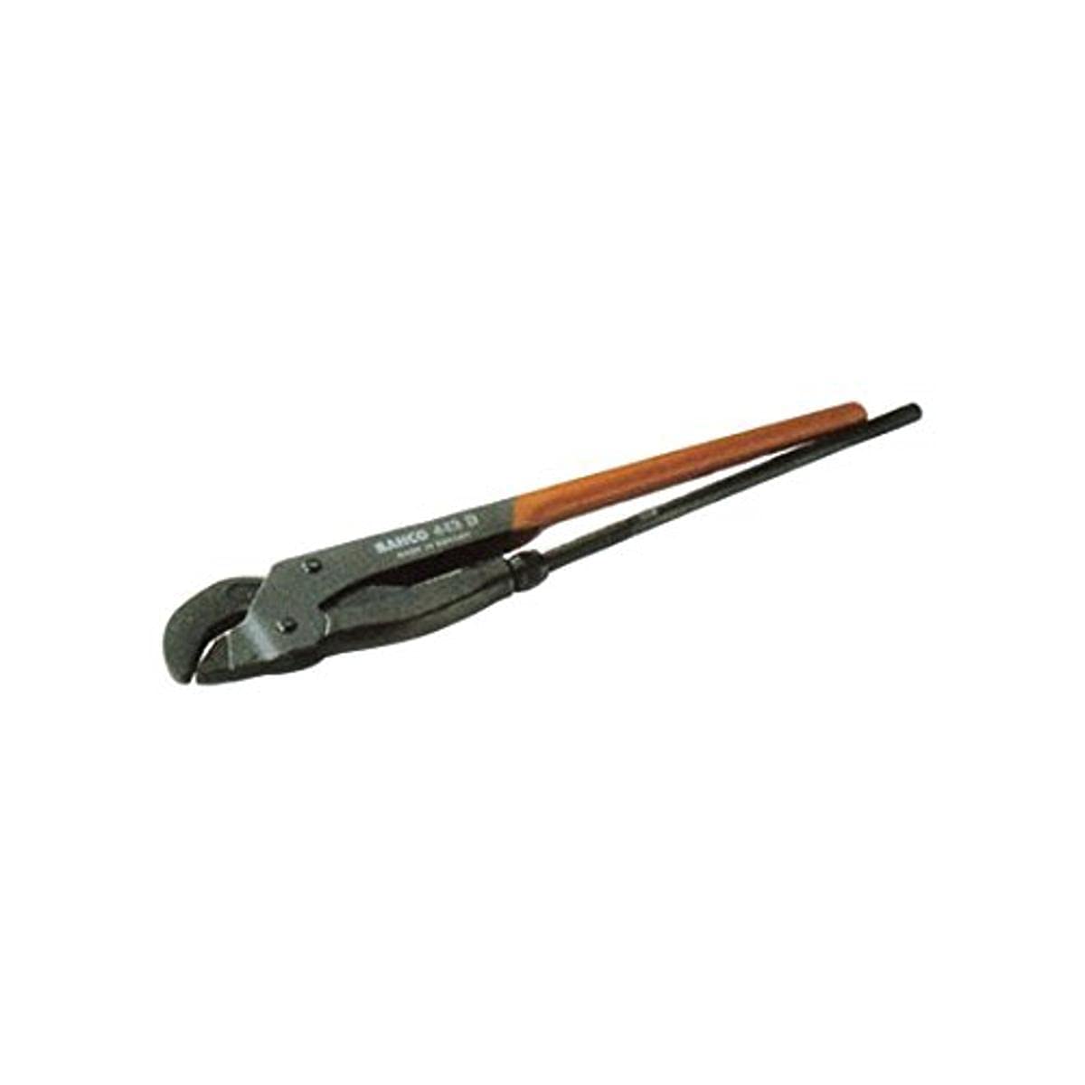 Bahco 444 B Corner Pipe Wrench, Black/Orange, 45 Degree 535 mm