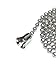 Dog Tag Surplus Ceiling Fan Pull Chain – 2 Pack 36-inches Stainless Steel Fan Pull Chain for Hanging Light Fixtures