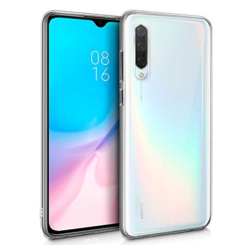 Cool Silicone Case for Xiaomi Mi 9 Lite (Transparent)
