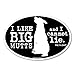 Dog is Good Oval Car Magnet Big Mutts - Great Gift for Dog Lovers, 4x6 Inches
