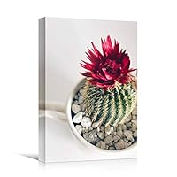 Canvas Wall Art Pink Arrangement Bouquet Expressive Floral Multicolor Photography Romantics - 12x18 inches