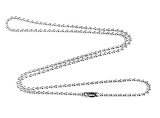 2mm Fine Sterling Silver Ball Chain Necklace - 26 inches