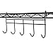LANGRIA 5-Tier Industrial Garage Shelving Unit, Heavy Duty Metal Shelves, Black