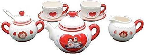 raggedy ann tea set