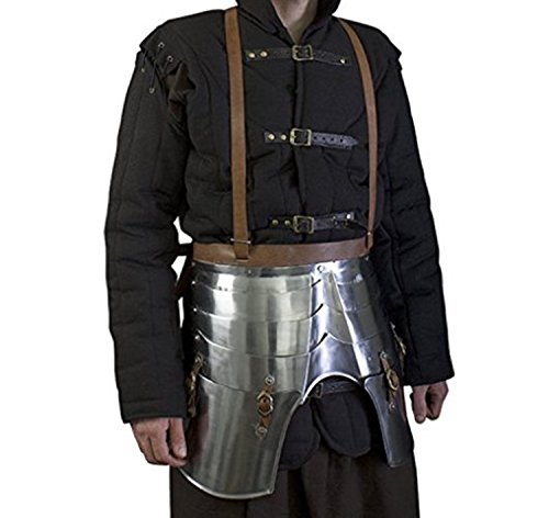 Thor - Imperial Faulds and Tassets - LARP Medieval Leg Armor Metallic One Size