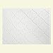 FASÄDE Monaco Decorative Vinyl Backsplash 15 sq ft Kit in Gloss White