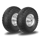 WINWEND 10" Flat Free Tires with 5/8" Center