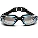 Actorstion Mirrored Swim Goggles Soft and Comfortable - Anti-Fog UV Protection, Best Tinted Swimming Goggles with Case - Aqua Sphere, or Ispeed - Adult Men or Women, Premium Quality