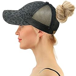 C.C Ponytail Criss Cross Messy Buns Ponycaps