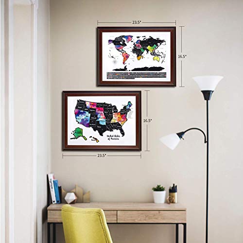 4 TOBEHIGHER+Scratch+Off+Map+World