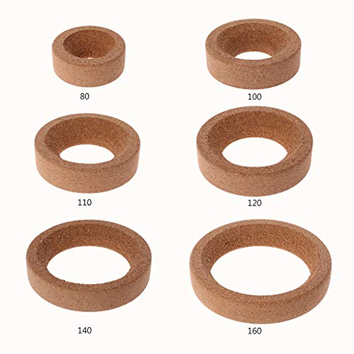 huanban072 Laboratory Bottle Cork Stands Ring Holder 80/100/110/120/140/160mm Round Bottom for 10-5000ml Flask