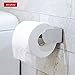 KaryHome Adhesive Toilet Paper Holder, Self Adhesive Toilet Paper Roll Holder Stick on Wall for Bathroom, Stainless Steel,Vertical or Horizontal Installation