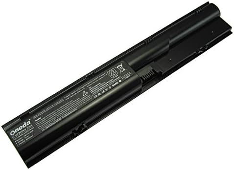 Oneda New Laptop Battery for HP ProBook 4330s 4331s 4430s 4431s 4530s 4535s 4435s 4436s 4440s 4441s 4446s 4540s 4545s ; P/N: HSTNN-I02C 633733-1A1 QK646AA QK646UT PR06 PR09 [9-cell /6600mAh/71Wh]
