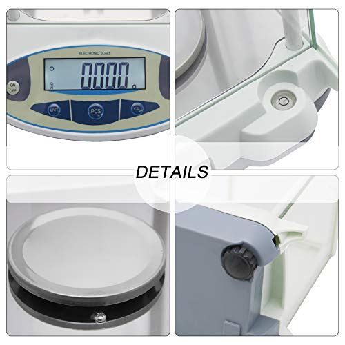 200 X0.001g 1mg Lab Analytical Balance Digital High Precision Electronic Scale J
