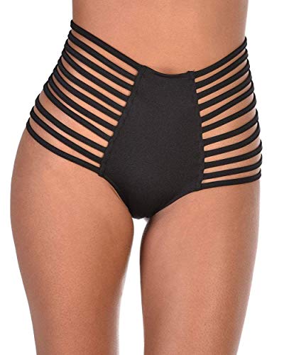 Super Strappy High Waisted Booty Shorts 