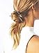DOOPOOTOO Metal Long Arrow Round Hoop Set Pierced Barrette Hair Fork Stick Slide Tuck Comb Clip Shawl Scarf Pin Brooch Hairpin Styling Ponytail Holder Bun Maker Tool Accessories GIFT