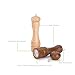 IEOVO 8-inch Wooden Pepper Mill, Natural Wood Pepper Grinder for Your Kitchen