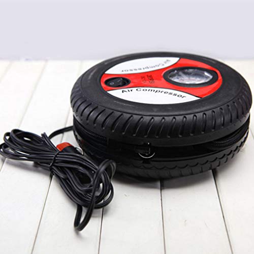 Tire Air Compressors & Inflators Portable Car Air Pump 12V DC Compact Tire Inflator Car Inflator for Car, Bicycle, Motorcycle, Balls
