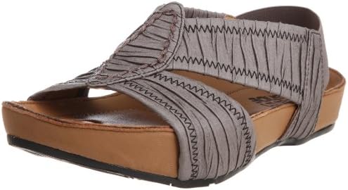 Kalso Earth Shoe Women's Enrapture Sandals,Pewter Microfiber,6 M US