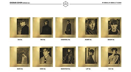 D O Exo Do Exo Exodus 2nd Album Korean Version D O Cover 52pages Photobooklet 1 Exodus Random Card 2 Exo Photocards 8cmx5cm By D O 2015 03 30 Amazon Com Music
