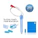 Baby Nasal Aspirator - Reusable Snot Sucker for Babies - BPA Free and FDA Approved Baby Nose Cleaner - Easy Clean and Washable - Includes Bonus Carrying Case