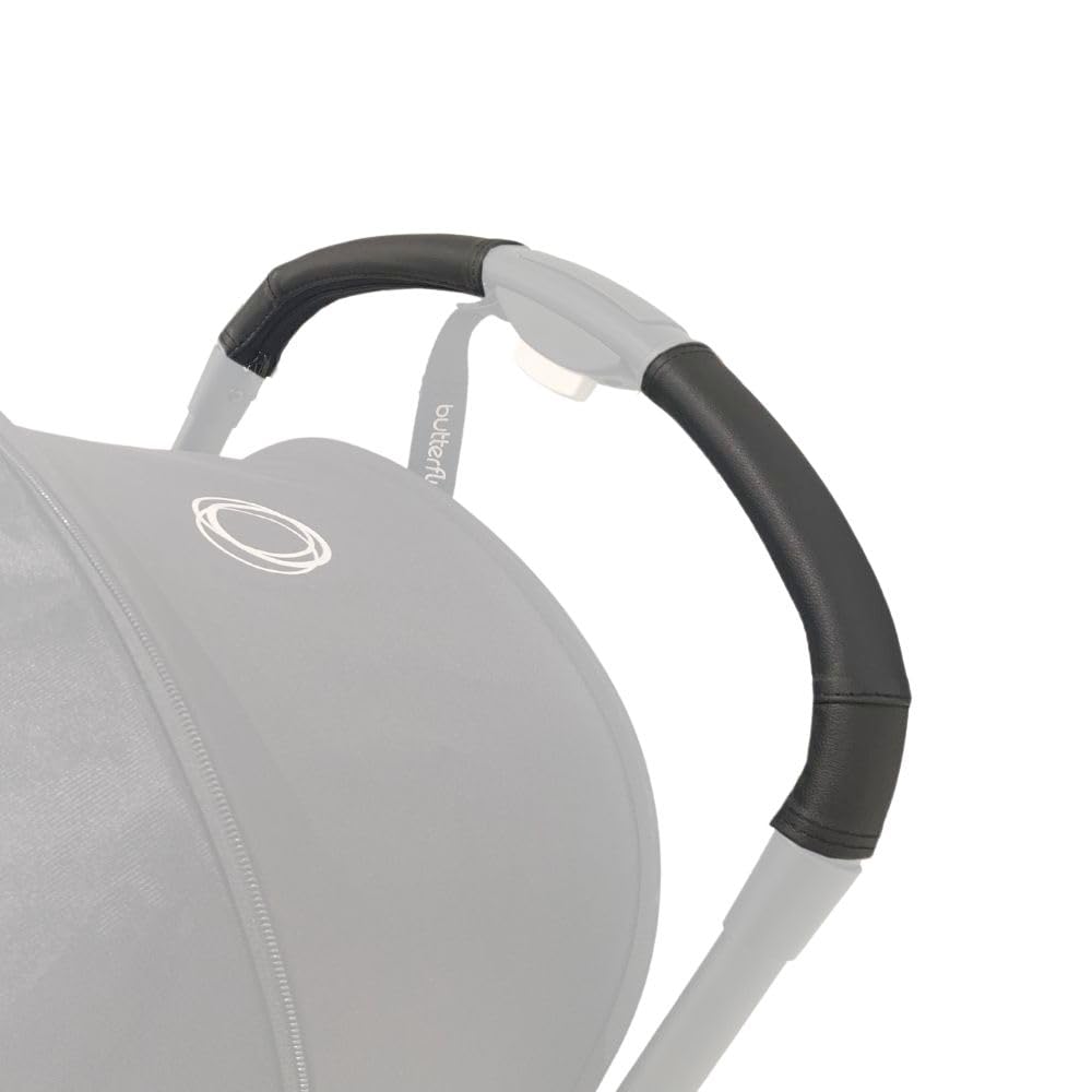 PROTEC TIF PROTECTIF | Leatherette Handlebar Covers Compatible with Bugaboo Butterfly (Fits Over The Original Covers) — image 1