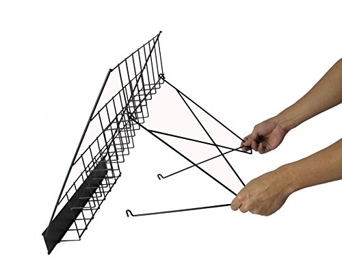 image for FixtureDisplays 4-Tiered Greeting Card Rack, 18