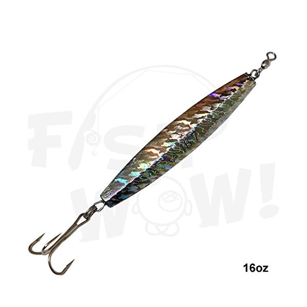 16oz-Diamond-Jig-Mylar-Holographic-Laser-jigs-with-a-Treble-Hook