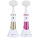 JJlivingJJlivingKINGDOMCARES Facial Cleansing Brush 4 Replaceable Heads Electric Waterproof Handheld 2-in-1 Cleansing Face Brush Sonic Skin Care System Deep Skin Dirt and Make-up Remover